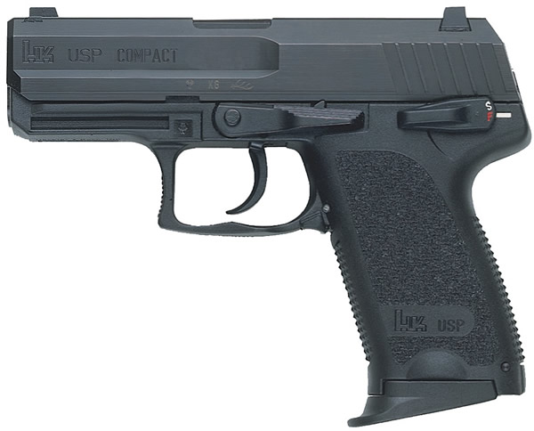 Heckler & Koch USP45 LEM Semi-Auto Handgun 704537A5, 45 Automatic Colt Pistol, 5.83 in, Synthetic Grip, Black Finish, 8 Rd
