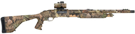 Mossberg 535 Thug LBA Shotgun 45228, 12 Gauge, 20 in, 3-1/2 in Chmbr, Synthetic Stock, Mossy Oak Break-Up Infinity Finish
