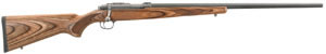 Ruger 77/22 Bolt Action Rifle 7019, 22 Magnum (WMR), 24" Hvy BBL, Laminated Stock, Target Gray Stainless Finish, 9 Rds