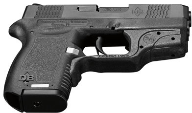 Diamondback DB380 Semi-Auto Pistol DB380CTC, 380 ACP, 2.80 in, Black Synthetic Grip, Black Finish, Adj. Sights, 6 Rd