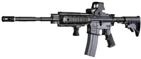 Armalite SPR Mod 1 AR-15 Rifle 15SPR1LB, 223 Remington/5.56 Nato, 16 in, Adj. Telestock Stock, Black Finish