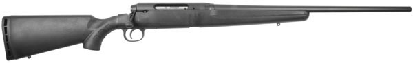 Savage Axis Rifle 19224, 25-06 Remington, 22 in, Black Synthetic Stock, Black Finish