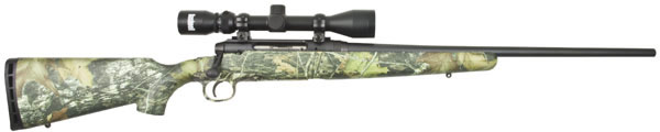 Savage Axis XP Rifle Package w/Scope 19244, 22-250 Remington, 22 in, Camo Synthetic Stock, Black Finish