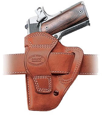 Galco Avenger Belt Holster w/Open Muzzle For 1911 Style Autos w/5 in Barrels, AV212