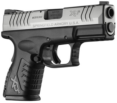 Springfield XDM Compact Pistol XDM9384CSHC, 40 S&W, 3.8 in, Polymer Grip, BiTone Finish, 16 Rd
