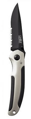 Gerber AR 300 Folding Knife w/Serrated Edge Drop Point Blade 05849