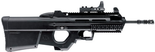 FN Herstal CQB Semi-Auto Carbine 3835980500, 223 Remington, 17.44 in, Black Synthetic Stock, Black Finish, 30 Rd