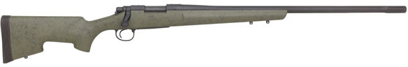 Remington 700 XCR Tactical Long-Range Rifle 84463, 338 Lapua Magnum, 26 in, OD Green Stock, Black Finish, 5 Rd