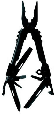 Gerber Needle Nose Multi-Plier w/Black Stainless Steel Handle & Sheath 07550