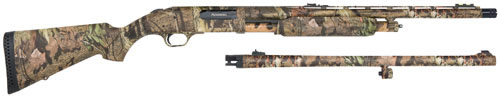 Mossberg 535 Shotgun Combo w/Two Barrel Set 45213, 12 Gauge, 22" VR/24" Rifled, 3.5 in Chmbr, Mossy Oak Break Up Infinity Composite Stock/Finish