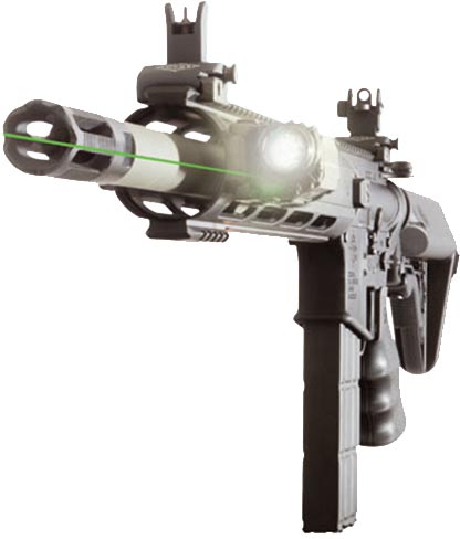 Viridian Universal Rail-Mounted Green Laser Sight w/ 154 Lumen Light