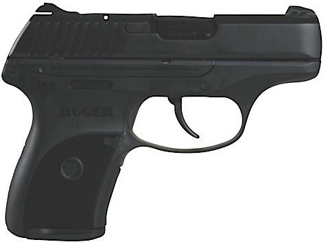 Ruger LC9 Pistol 3200, 9mm, 3.12 in, Black, High Performance, Glass Filler Nylon Grip, Blue Finish, 7 Rd