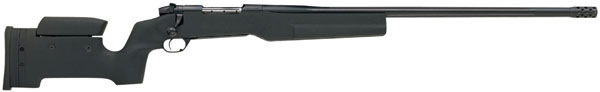 Weatherby Mark V TRR Rifle TCM338LR8B, 338 Lapua Magnum, 28 in, Black Composite Stock, Black Finish