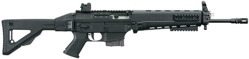 Sig 556 SCM (CA Approved) Rifle R55616BPCCA,223 Remington/5.56 NATO, 16 in, Synthetic Stock, Black Finish
