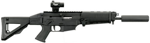 Sig 522 Classic Cammando Rifle R522116BCTT, 22 Long Rifle, 16.6 in, Folding Stock, Black Polymer Finish