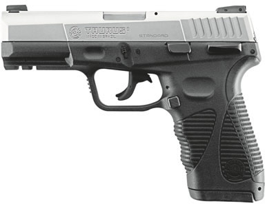 Taurus 24/7 Standard Pro Pistol 1247459G212, 45 ACP, 4.2, Rubber Grip, Stainless Finish, 12 Rd
