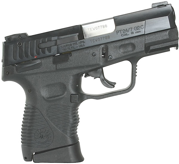 Taurus 24/7 Standard Pro DA/SA Pistol 1247091G2C17, 9mm, 3.5 in, Rubber Grip, Blue Finish, 17 Rd