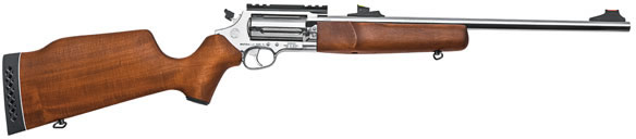 Rossi Circuit Judge Rifle SCJ4510SS, 410/45 Long Colt, 18.5 in, Hardwood Stock, Stainless Finish, 5 Rd