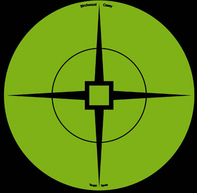 Birchwood Casey Spots Green Targets 10/Pack (33936)