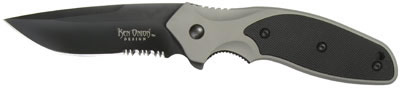 Columbia River Onion Shenanigan Drop Point/Serrated Folding Knife w/Straight/Serrated Edge (K470KKS)