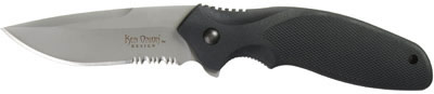 Columbia River Onion Shenanigan PPS Drop Point/Serrated Folding Knife w/Straight/Serrated Edge (K480KKS)
