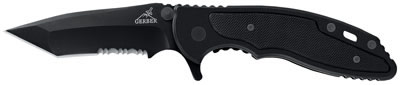Gerber Torch Folder Knife Stainless Tanto Blade Stainless Steel w/Machined (01586)