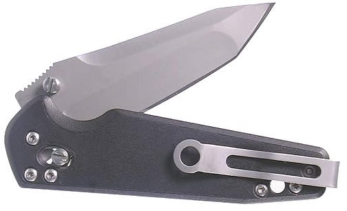 SOG Mini Xray Vision Folding Knife w/Reversible Bayonet Mounted Clip MXV72