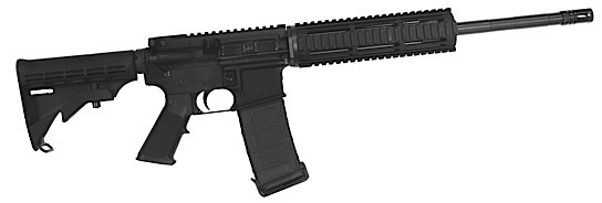 CMMG Rifle 11098, 300 AAC Blackout, 16 in, Black Stock, Black Finish, 30 Rd