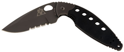 Ka-Bar TDI Folding Drop Point Folding Knife w/Serrated Edge (2483)
