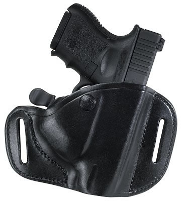 Bianchi Carrylok Belt Holster, Black, Model 22156, For BER 9000S; Glock 26/27; Taurus PT-111