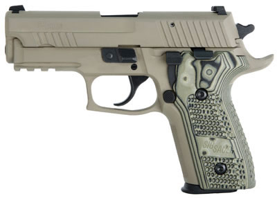 Sig P229 Pistol E29R40SCPN, 40 Smith & Wesson, 3.9 in, Polymer Grip, Dark Earth Finish, Adj Sights, 15 Rd