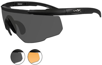 Wileyx Outdoors Matte Black, Smoke or Bronze Saftey Classes Glasses (306)