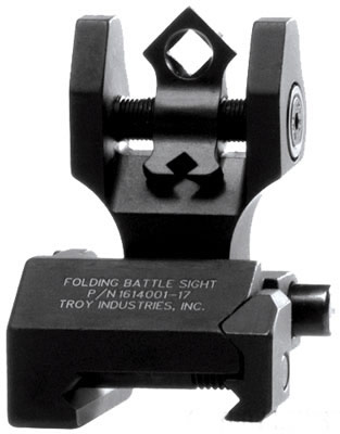 Troy BattleSight Rear Di-Optic Aperture (DOA) Folding Black (DOARFBT00)