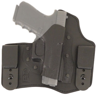 DeSantis Intruder Leather Black Holster For Smith & Wesson M&P 40/9MM (105KAM9Z0)