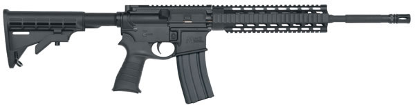 Mossberg MMR Tactical Rifle 65011, 223 Remington/5.56 NATO, 16.25 in, Black Synthetic Black Finish