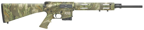 Remington R15 VTR Predator Rifle 60022R15, 223 Remington/5.56 NATO, 18 in, Fixed Stock, Realtree Adv Max 1 Finish
