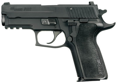 Sig P229 Enhanced Elite (CA Approved) Pistol 229R40ESECA, 40 Smith & Wesson, 3.9 in, Ergo Grip, Black Finish, Night Sights, 10 Rd