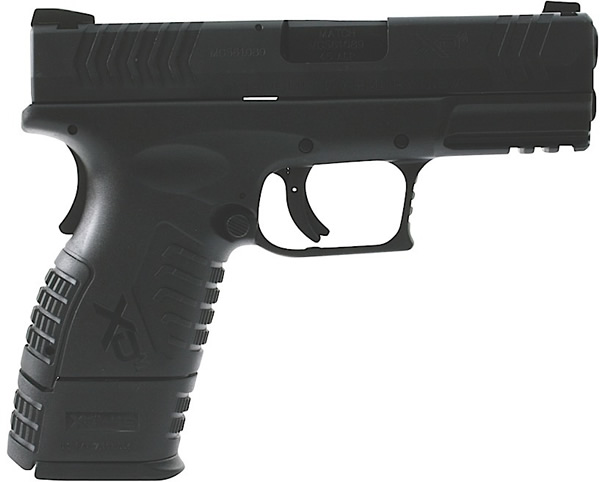 Springfield XDM 3.8 Pistol XDM93845CBHC, 45 ACP, 3.8 in, Polymer Grip, Black Finish, 9rd/13rd (w/ extension)