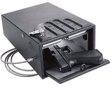 Gunvault GV1000DLX Deluxe Mini Vault Gun Safe w/Electronic Keypad