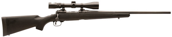 Savage 11 Trophy Hunter XP Youth Rifle w/Nikon Scope 19709, 7mm-08 Remington, 20 in, Black Stock, Black Finish