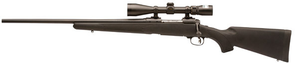 Savage 11 Trophy Hunter XP Left-Handed Youth Rifle w/Nikon Scope 19713, 308 Winchester, 20 in, Black Stock, Black Finish