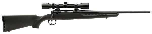Savage Axis XP Youth Rifle w/Scope 19742, 223 Remington, 20 in, Synthetic Stock, Black Finish