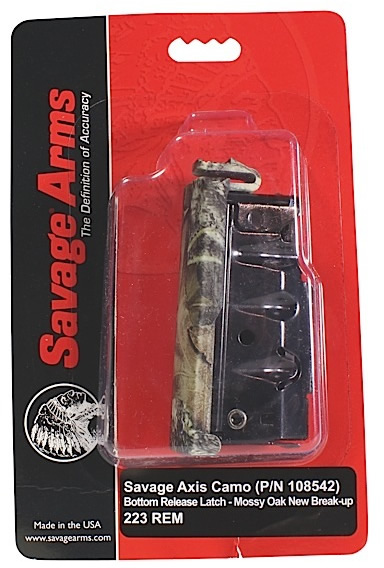 Savage Axis Camo Box Magazine, 4 Round, 243 Win, 308 Win, 7mm-08 Rem (55227)