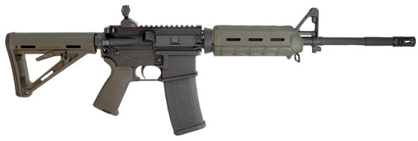 Sig M400 Enhanced AR-15 Rifle RM40016BECPODG, 223 Remington/5.56 NATO, 16.5", Magpul MOE Stock, OD Green Finish, 30 Rds