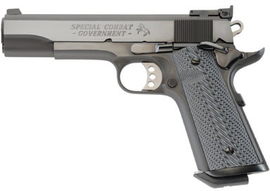 Colt Special Combat Government Pistol O1990CM, 45 ACP, 5 in, Composite Grip, Blue Finish, 8 Rd