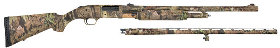 Mossberg 500 Shotgun Combo 52272, 12 Gauge, 24" Rifled/28" Vent Rib, Composite Stock, Mossy Oak Break-Up Infinity Finish