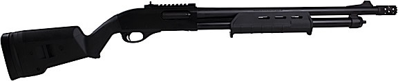 Remington 870 Express Tactical Shotgun 81209, 12 Gauge, 18.5 in, Magpul Stock, Black Finish, 7 Rd