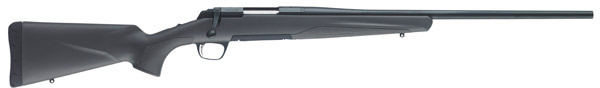 Browning X-Bolt Synthetic Gray Hunter Rifle 035247229, 300 Winchester Magnum, 26 in, Gray Synthetic Stock, Blued Finish