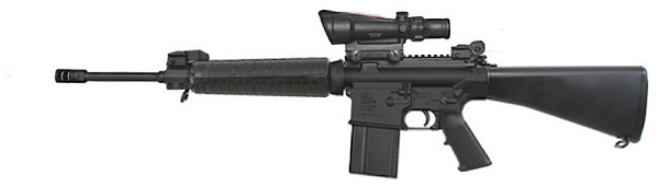Armalite A4 AR-10 Rifle 10A4CBF2, 308 Winchester, 20", Synthetic Stock, Black Finish