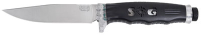SOG Bladelight Clip Point Fixed Blade Knife w/Plain Edge (BLT10K)